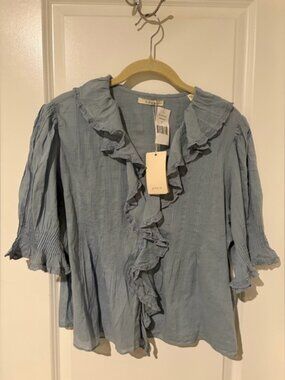 Doen Henri Top in French Blue